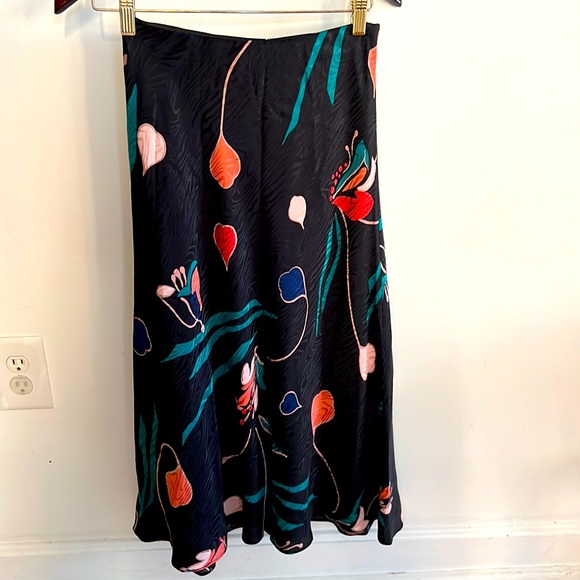 Rebecca Taylor bias midi skirt